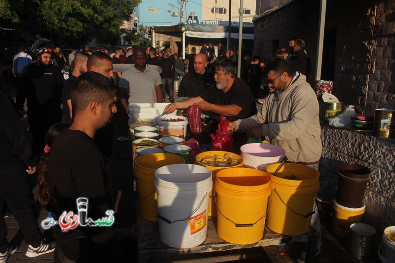 كفرقاسم : سوق رمضان التراثي واجواء رمضانية في اليوم الاول من شهر رمضان بميدان ابي بكر الصديق